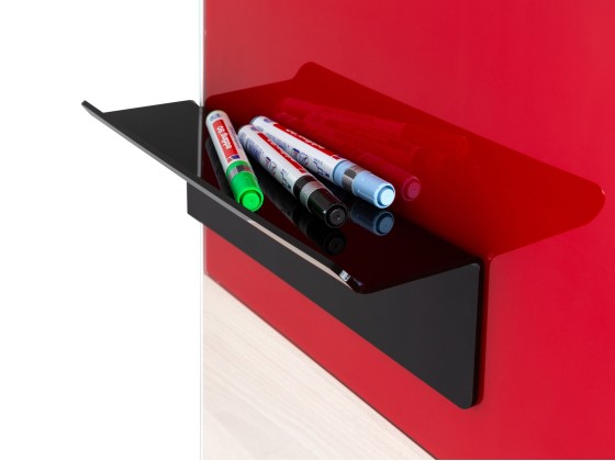 Канцелярские коробке Verticalmilano Чёрный магнитный лоток