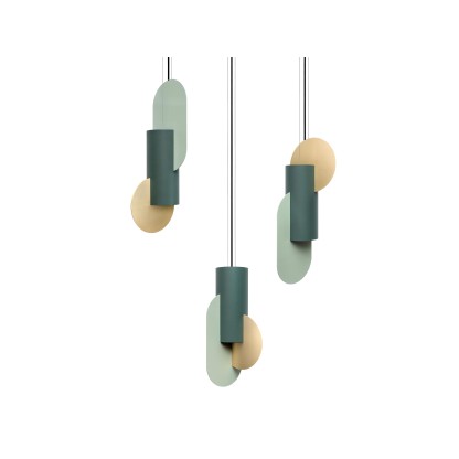 Подвесные светильники NOOM SUPREMATIC CS5 THREE LAMP SET