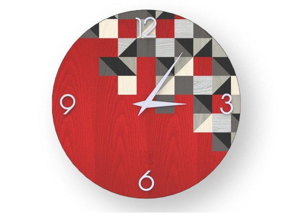 Часы LIGNIS® TRIANGLES COLORS