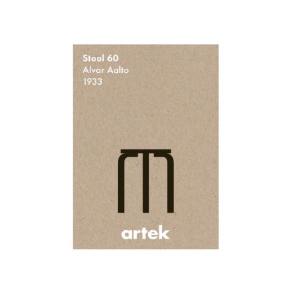Плакат Artek STOOL 60 POSTER