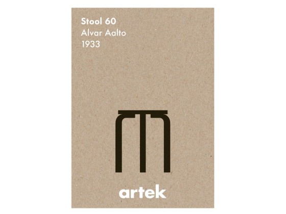 Плакат Artek STOOL 60 POSTER