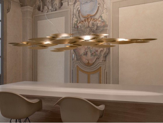 Подвесные светильники TERZANI I LUCCI ARGENTATI