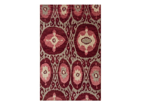 Ковер Jaipur Rugs LCA-02 Dark Taupe/Vintage Claret