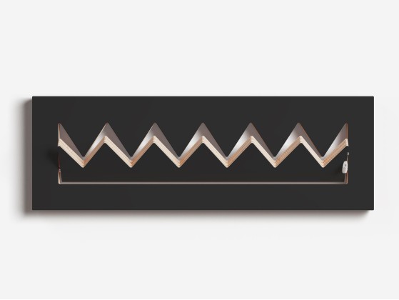 Вешалка для детей AMBIVALENZ FLPPS CROWNHNG 60x20-1 - BLACK