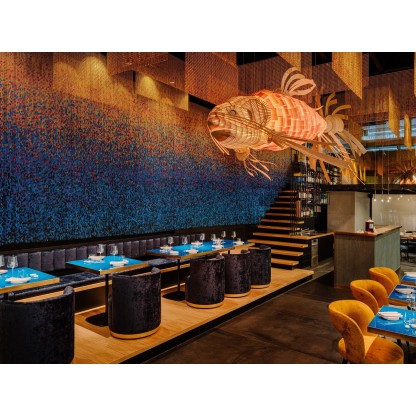 Ткани для стен Kriskadecor WALLCOVERING - RESTAURANT