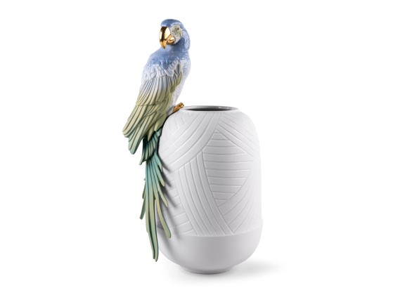 Ваза Lladro MACAW BIRD VASE