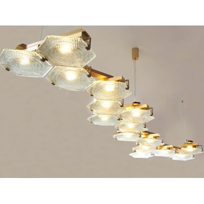 Подвесные светильники Patinas Lighting HEXXA PENDANT 15