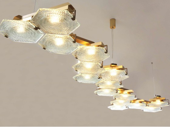 Подвесные светильники Patinas Lighting HEXXA PENDANT 15