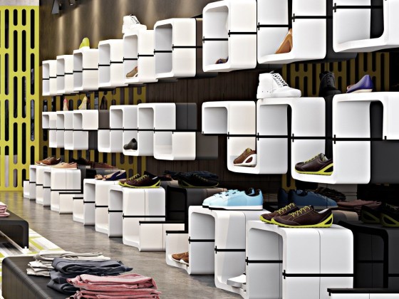 Витрины для розничной торговли Movisi U-CUBE