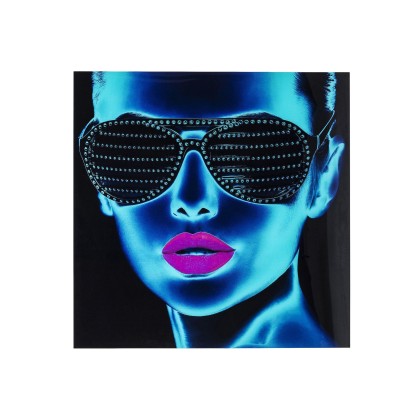 Печатает на стекле KARE Design TOUGH GIRL