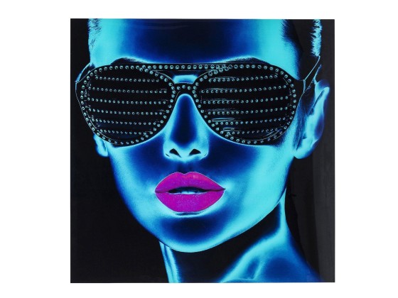 Печатает на стекле KARE Design TOUGH GIRL