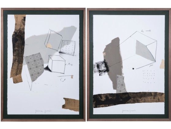 Картина NOVOCUADRO ART COMPANY Cubus I &amp; II