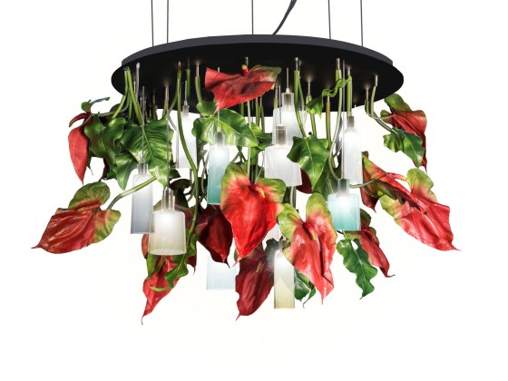 Потолочные светильники VGnewtrend FLOWER POWER ANTHURIUM ROUND
