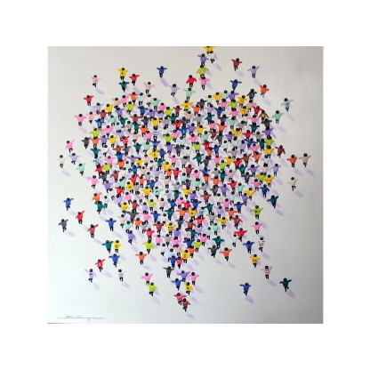 Картина NOVOCUADRO ART COMPANY People Heart in