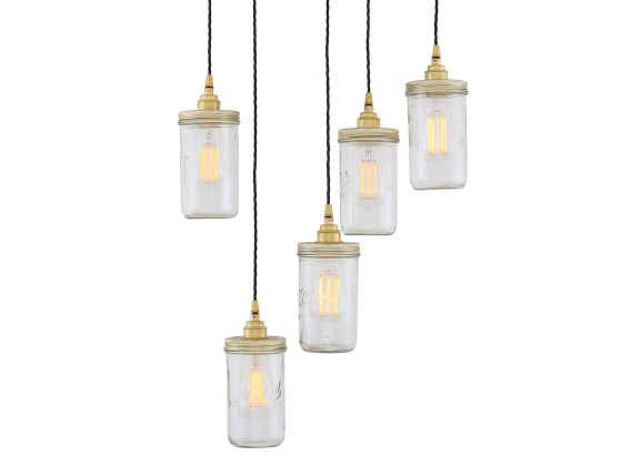 Подвесные светильники Mullan Lighting JAM JAR Cluster