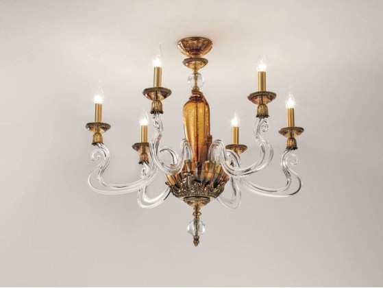 Подвесные светильники Euroluce Lampadari BAROCCO L6