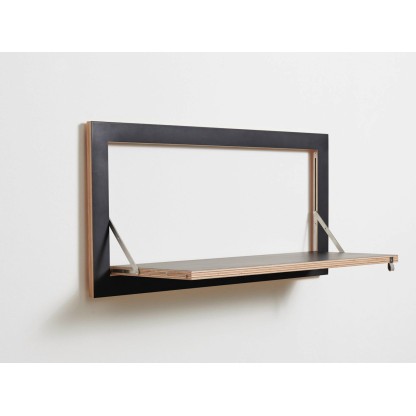 Офисный стеллаж AMBIVALENZ FLPPS 80x40x1 - BLACK