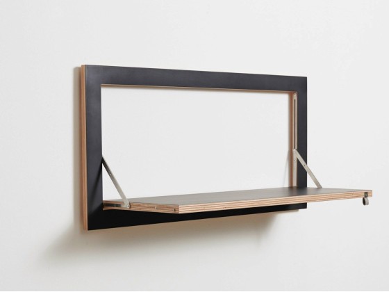 Офисный стеллаж AMBIVALENZ FLPPS 80x40x1 - BLACK