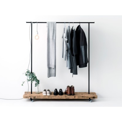 Вешалка для одежды weld & co RECLAIMED WOOD CLOTHES RACK #01