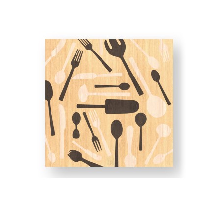 Картина LIGNIS® KITCHENTOOLS WARM