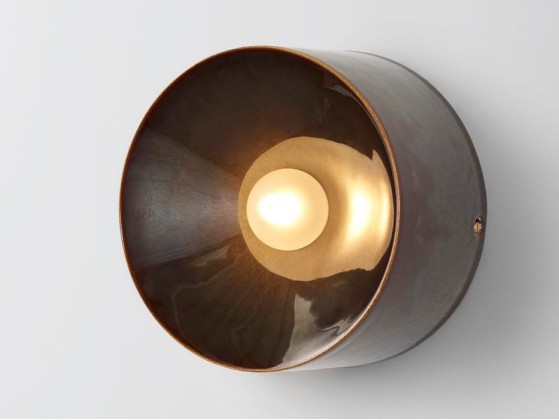 Бра - настенная лампа Volker Haug Studio ANTON CERAMIC BROWN