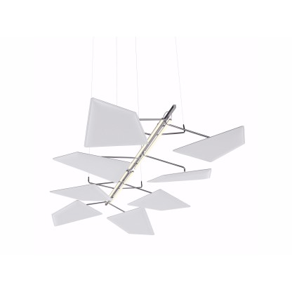 Самонесущие звукоизолирующие подвесные потолки Caimi Brevetti FLAP LUX