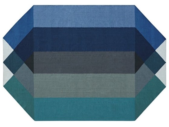 Садовый коврик GAN DIAMOND BLUE-GREEN