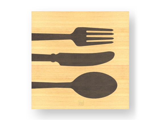 Картина LIGNIS® CUTLERY WARM
