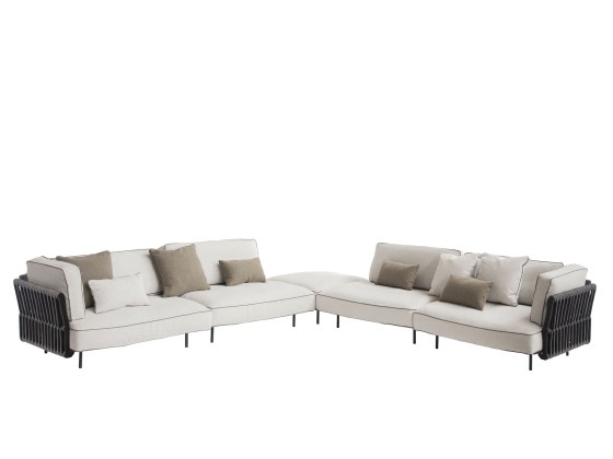 Садовый диван Potocco SOUL