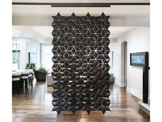 Перегородки bloomming FACET Hanging Room Divider 136x236cm