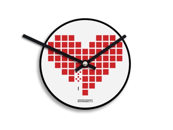 Часы Designobject.it LOVE INVADERS