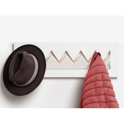 Вешалка для детей AMBIVALENZ FLPPS CROWNHNG 60x20-1 - WHITE