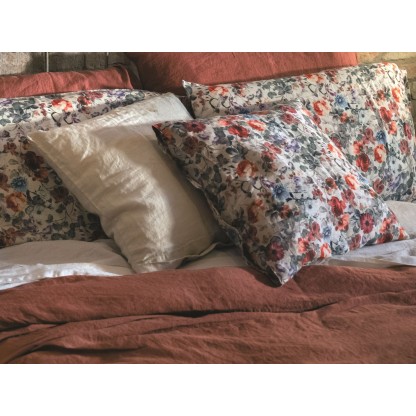 Диванные подушки LA FABBRICA DEL LINO STAMPA BOUQUET