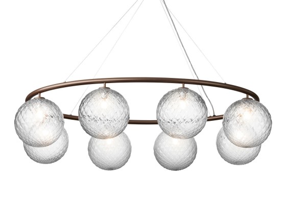 Подвесные светильники Nuura MIIRA 8 OVAL OPTIC