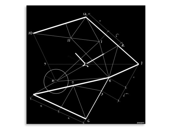 Часы Designobject.it TIME LINE