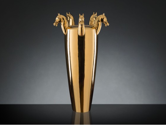Ваза VGnewtrend VASE OBICE HORSE 5 HEADS