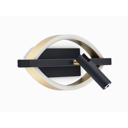 Бра - настенная лампа Lucande MATWEI OVAL BRASS