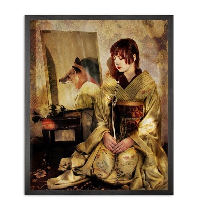 Печать на холсте Mineheart KITSUNE