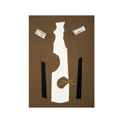 Трафаретный декор Danese Milano RICOSTRUZIONE TEORICA, MARRONE