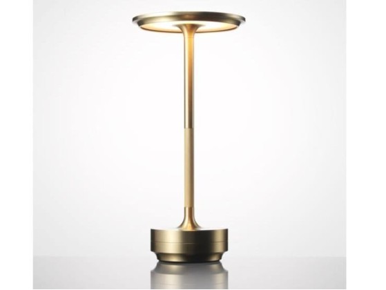 Уличная настольная лампа Ambientec TURN BRASS