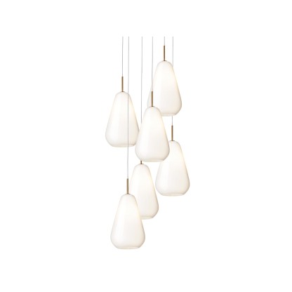 Подвесные светильники Nuura ANOLI 6 OPAL