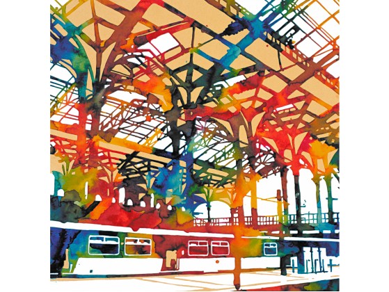 Плакат ARTDESIGNBOX LIVERPOOL STREET STATION SUITE 1