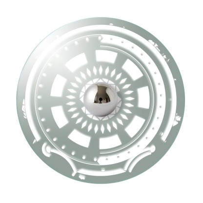 Бра - настенная лампа Mineheart GAMBLING SKULL