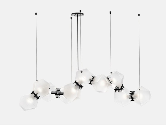 Подвесные светильники GABRIEL SCOTT WELLES GLASS