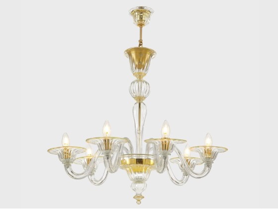 Подвесные светильники Sogni Di Cristallo PROTEO D'ORO