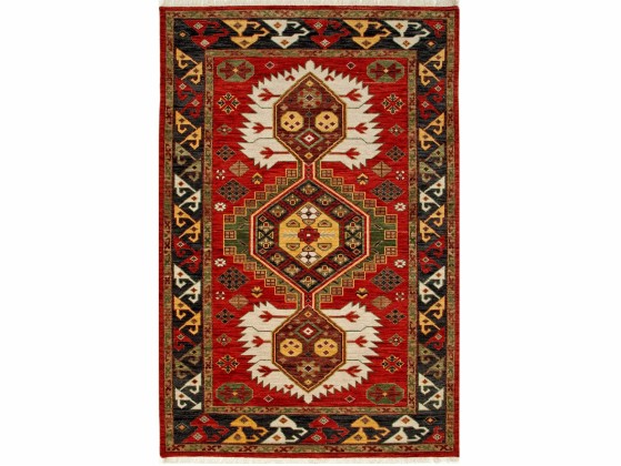 Ковер Jaipur Rugs KARTER LCA-2351 Velvet Red/Black Olive