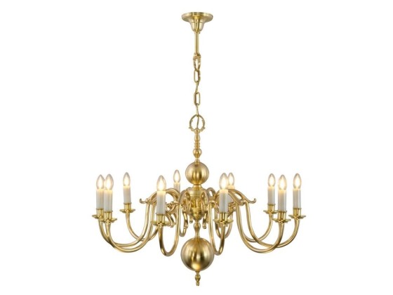 Подвесные светильники Patinas Lighting AMSTERDAM 10 ARMED CHANDELIER BIG