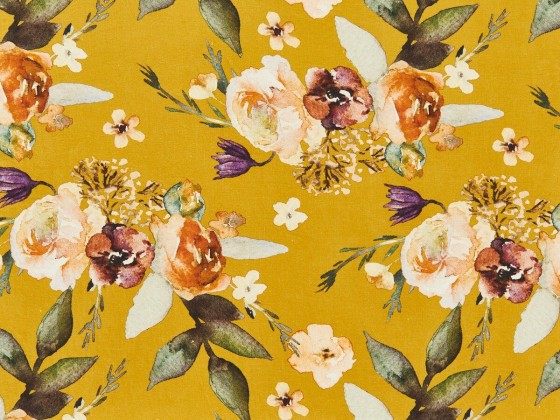 Ткань для штор Zimmer + Rohde FLEURS FAUVES