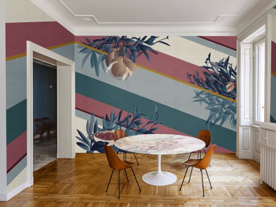 Ткани для стен Misha PASSIFLORA