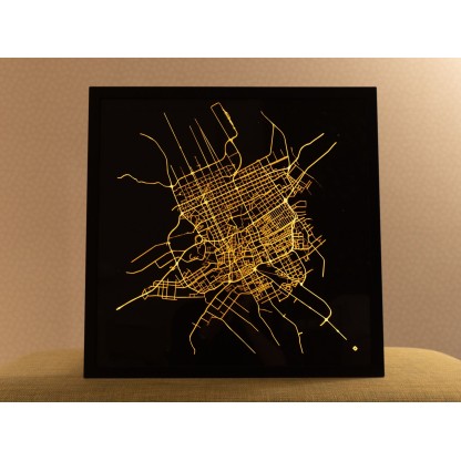 Картина VOUW LIGHTBOX CITY GAZING